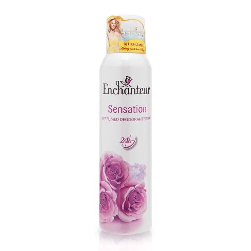 Xịt khử mùi Enchanteur Charming/Delightful/Romantic/Magic 150ml