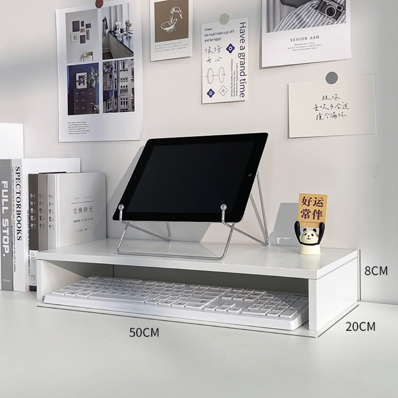 Kệ Giá Gỗ Đa Năng Để Máy Tính Decor Trang Trí Bàn Học COLEEN | BigBuy360 - bigbuy360.vn