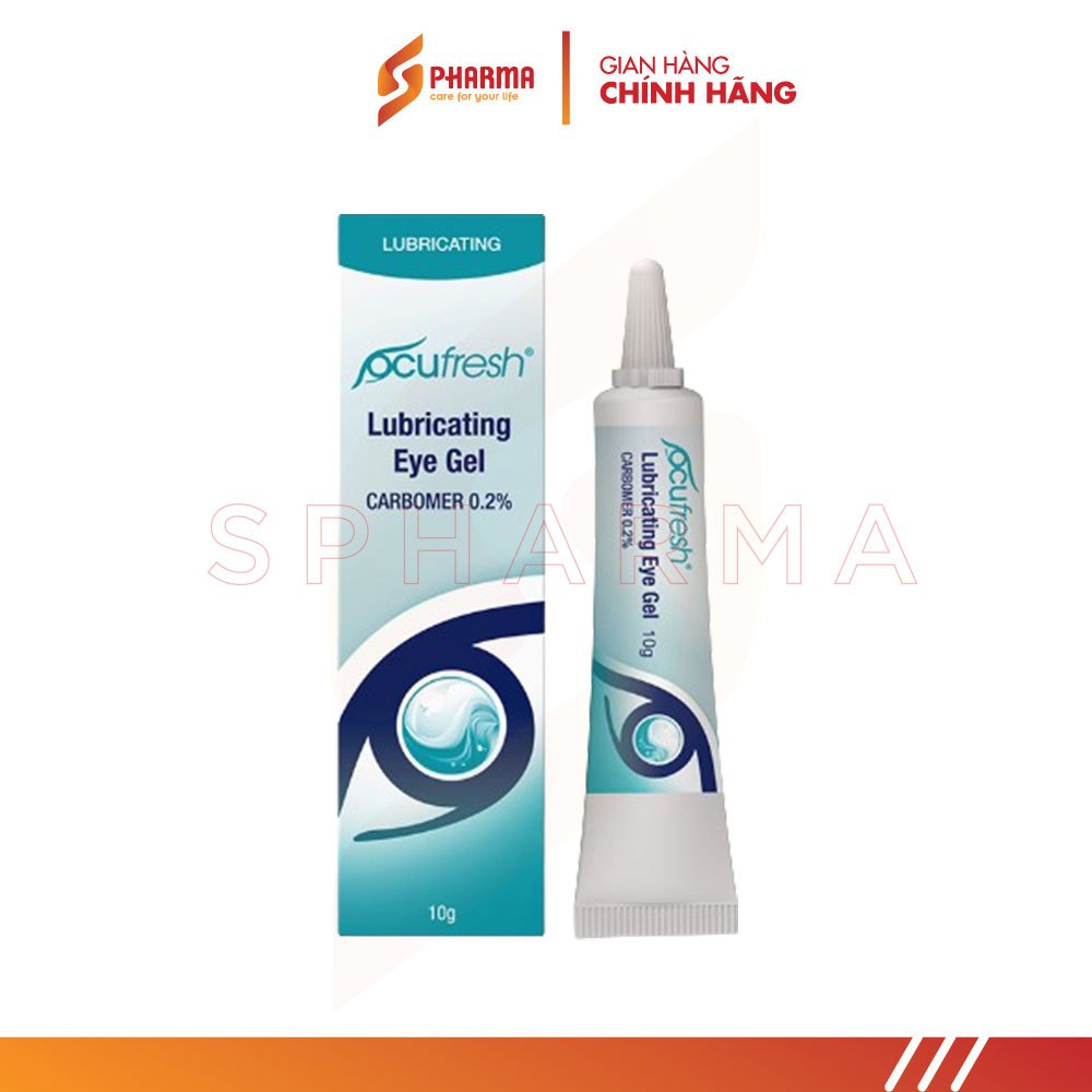 OCUFRESH LUBRICATING EYE GEL  Carbomer 0.2% - H tr bo v v dng m  mt  Blumont Healthcare Ltd [UK]  Tup x 10g | Shopee Vit Nam