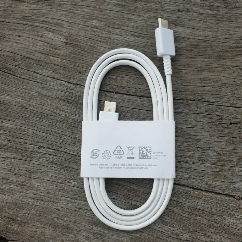 Cáp Sạc Nhanh Type C to C chính hãng SS 3A 10plus/S20 Ultra/S22 Ultra/S23 Ultra/S24ultra/fold4/zflip4/ Tab S7/ Tab S8