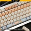 Keycap MOA Boring Duck chất liệu nhựa Pbt họa tiết in dyesub không mờ họa tiết, nút keycaps bàn phím cơ