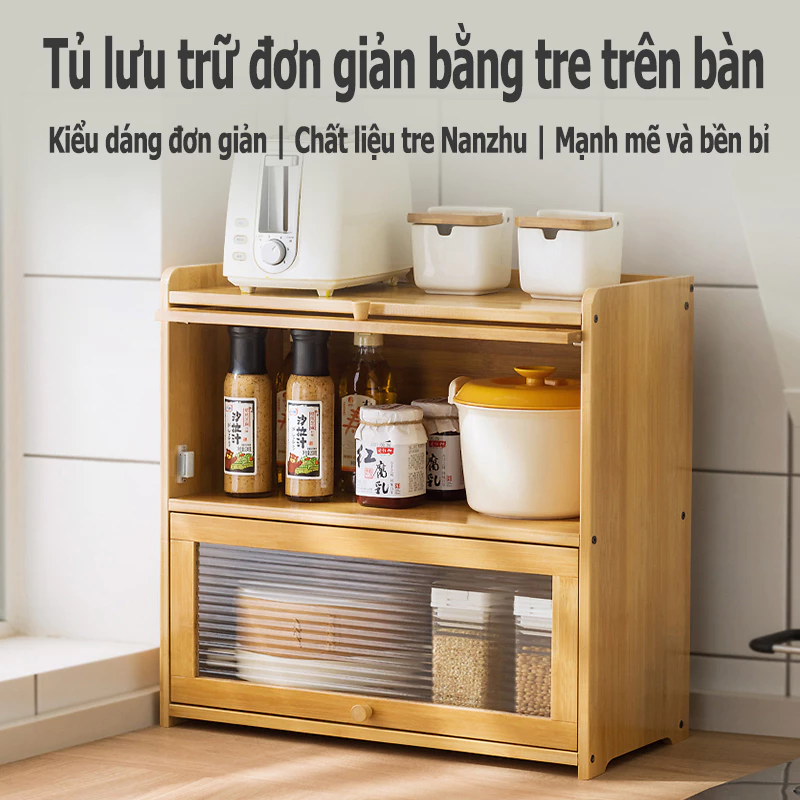 Tủ Đa Năng Nắp Đậy Để Đồ Nhà Bếp Cao Cấp