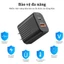 【4 Màu Sắc】Củ Sạc Nhanh 65w 2 Cổng USB type c pd Cho 14 13 12 11 pro max xs 8 p qc3.0 samsung xiaomi