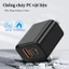 【4 Màu Sắc】Củ Sạc Nhanh 65w 2 Cổng USB type c pd Cho 14 13 12 11 pro max xs 8 p qc3.0 samsung xiaomi