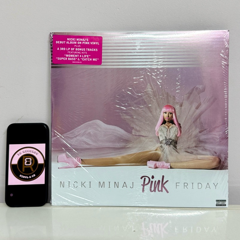 Đĩa Than Nicki Minaj - Pink Friday (10th Anniversary, Deluxe Pink Swirl ...