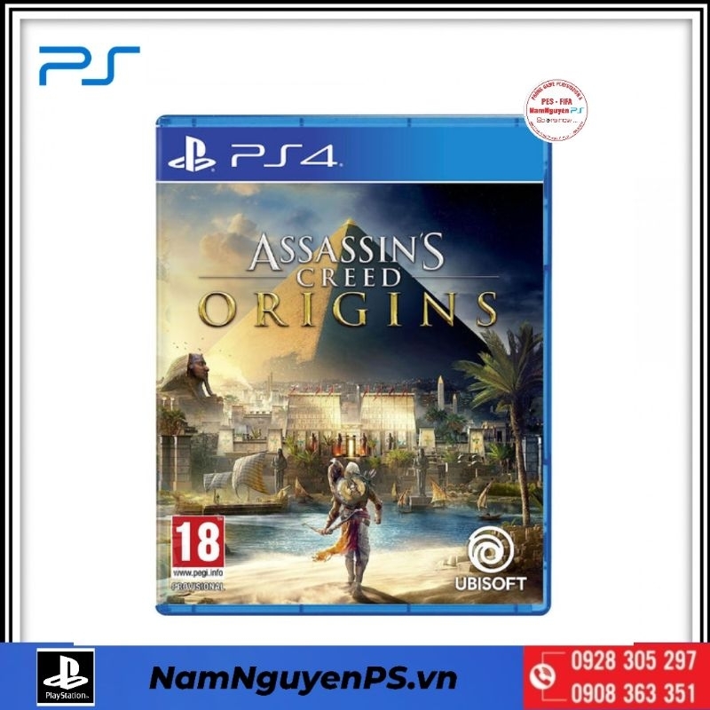 Đĩa Game PS4 | Assassin'S Creed Origins AC | Shopee Việt Nam