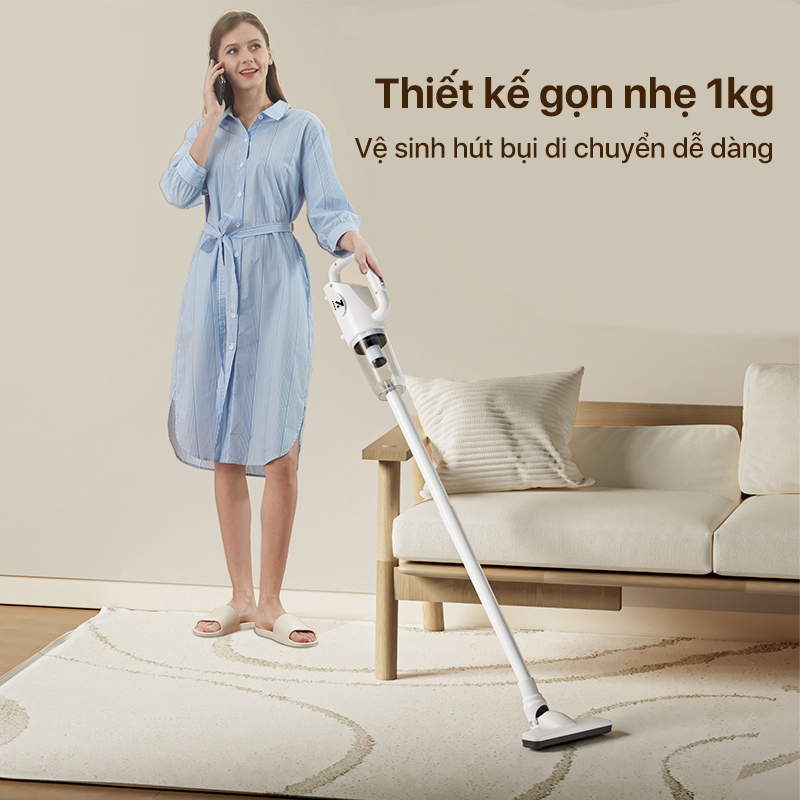 Ảnh Máy hút bụi không dây ZOLELE  cầm tay đa năng 7500PA công suất mạnh WV101 - Chính hãng 3