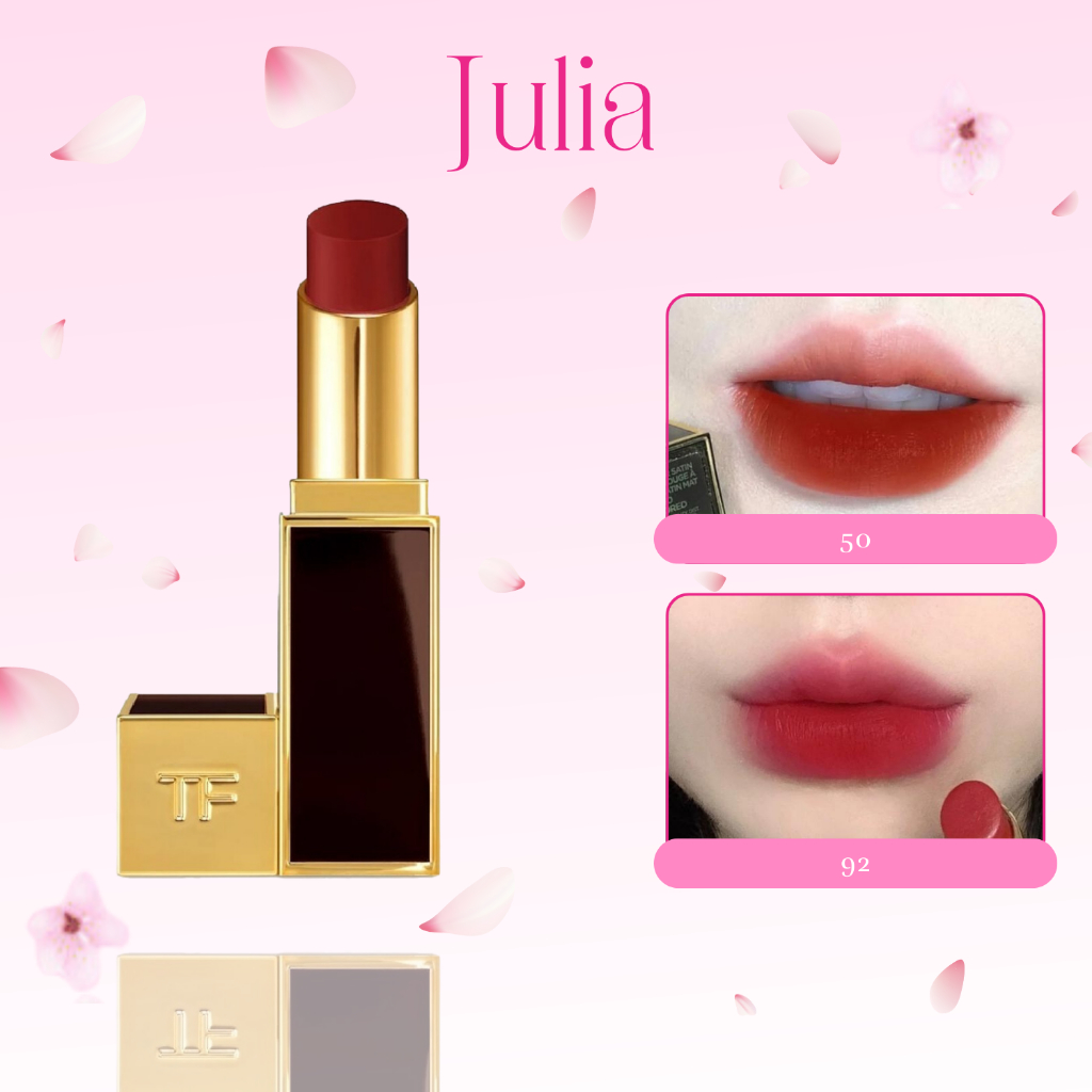 Son Tom Ford TF Lip Color Satin Mate 50 51 91 92 chính hãng fullbox 3 ...