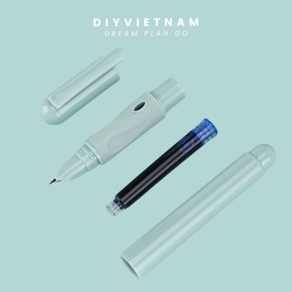 BÚT MÁY MÀU PASTEL THAY MỰC BẰNG ỐNG