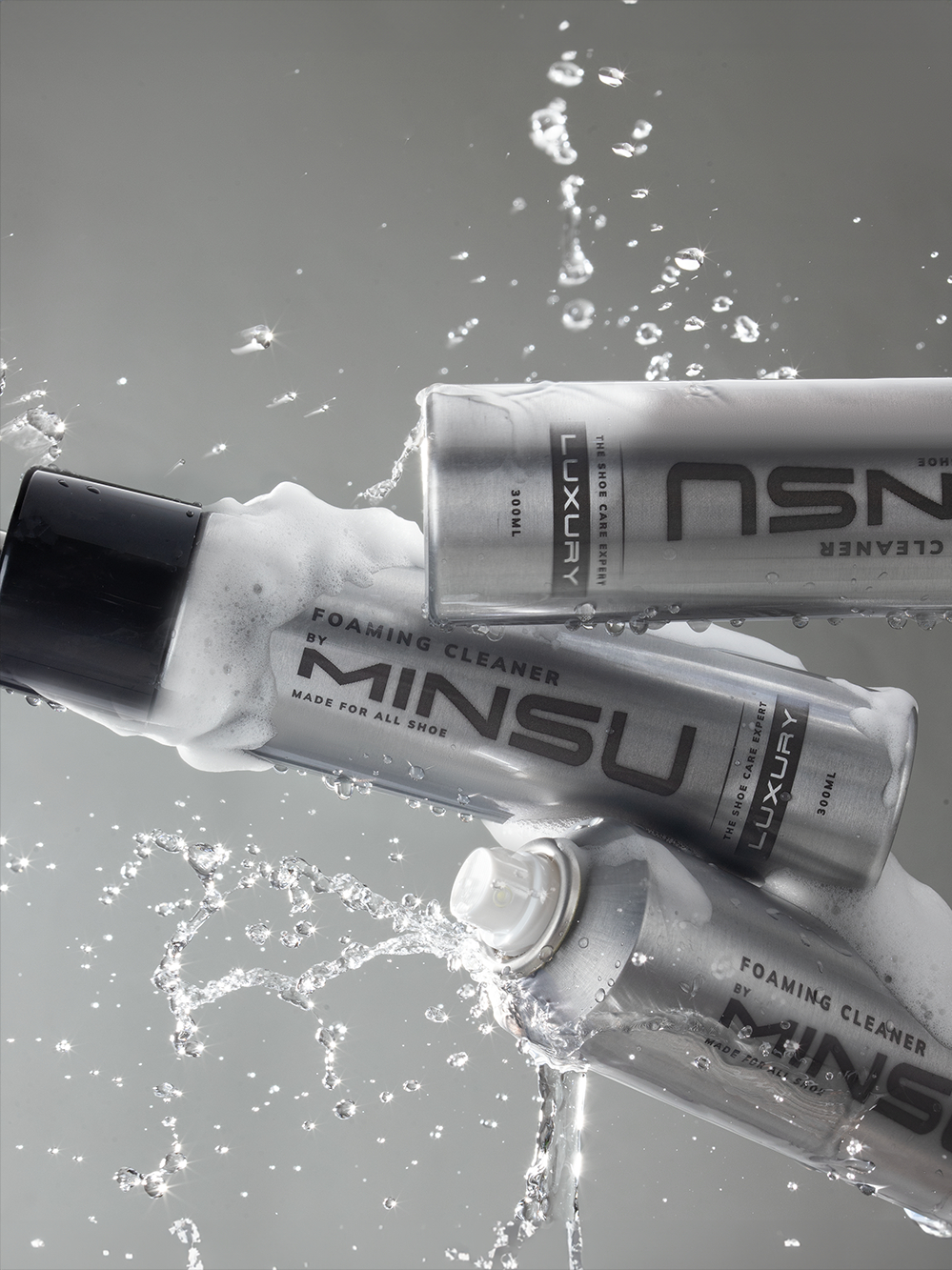 Ảnh Chai Xịt Vệ Sinh Giày MINSU LUXURY Bọt Tuyết NANO M5955 Giặt Khô Siêu Tốc Bảo Vệ Giày Khỏi Bị Ố Vàng, Phai Màu 4