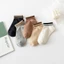 Tất vớ cổ cao cổ thấp trắng đen nữ nam phong cách Hàn Quốc chất cotton mềm mại thoáng khí thấm hút mồ hôi ABICA TN075