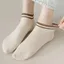 Tất vớ cổ cao cổ thấp trắng đen nữ nam phong cách Hàn Quốc chất cotton mềm mại thoáng khí thấm hút mồ hôi ABICA TN075