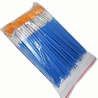 Cọ vẽ màu nước, bút vẽ tranh tự làm đồ handmade cho bé trang trí