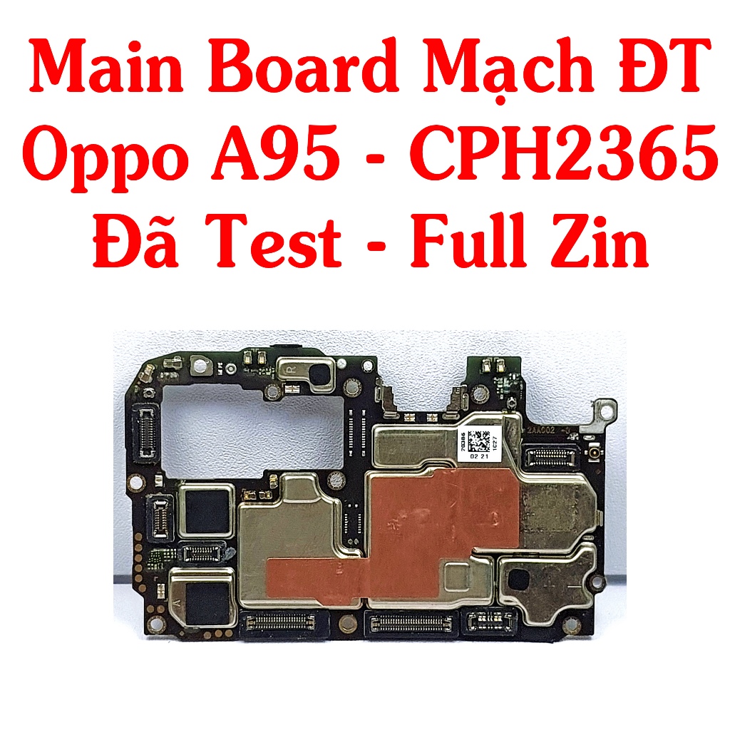 Main Board Mạch Điện Thoại Oppo A95 CPH2365 Ram 8G / Bộ Nhớ 128GB, Đã ...