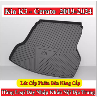 Lót Cốp Kia K3 , Cerato Hàng Loại Dày Chống Mài Mòn Nhập Khẩu Nội Địa Trung