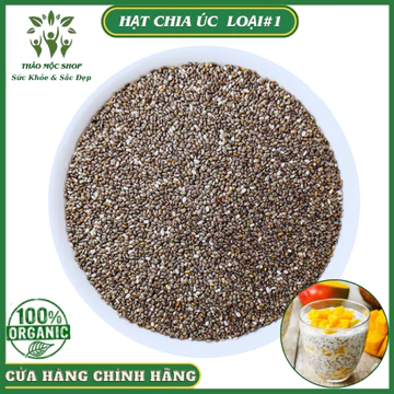 ✅[CHÍNH HÃNG] Hạt Chia Úc Organic 1Kg Hạt Chia Giảm Cân Hữu Cơ Hàng Chuẩn Chất Lượng Cao