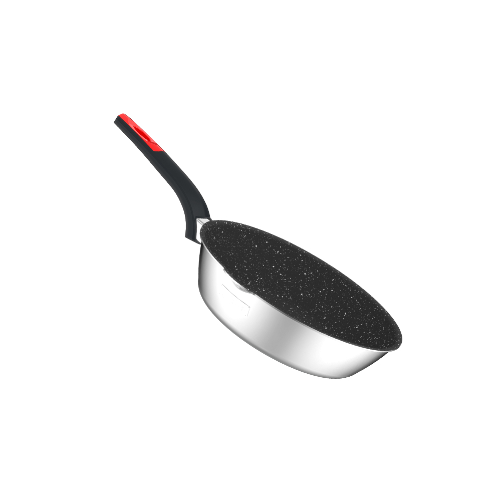 Bộ nồi Inox liền khối Elmich Milano EL-8093 size 16, 18, 22, chảo 26cm