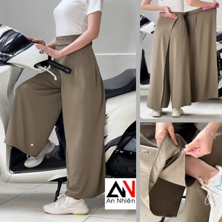 váy quần chống nắng 2 lớp có nút chân nhiều màu sắc lựa chọn freesize