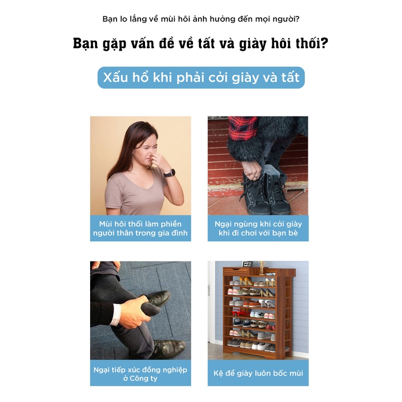 Chai Xịt Khử Mùi Giày Dép NaNo Bạc,Xịt Khử Mùi Hôi Chân Nano 2024 -BA1994 - ảnh 9
