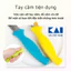 Set 12 dao Kai Indian Hocho Kitchen Knife Short Ấn Độ gọt hoa quả và cắt bánh mì lưỡi răng cưa ngắn 94mm