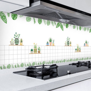 Decal dán bếp tráng nhôm, giấy dán tường khổ rộng 60cm nhiều mẫu mã QD025