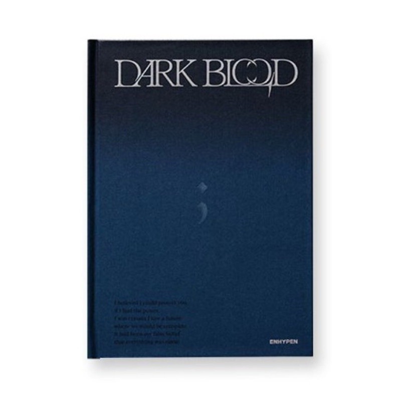 ENHYPEN-4TH MINI ALBUM: DARK BLOOD (FULL-BLACK VER.) | Shopee Việt Nam