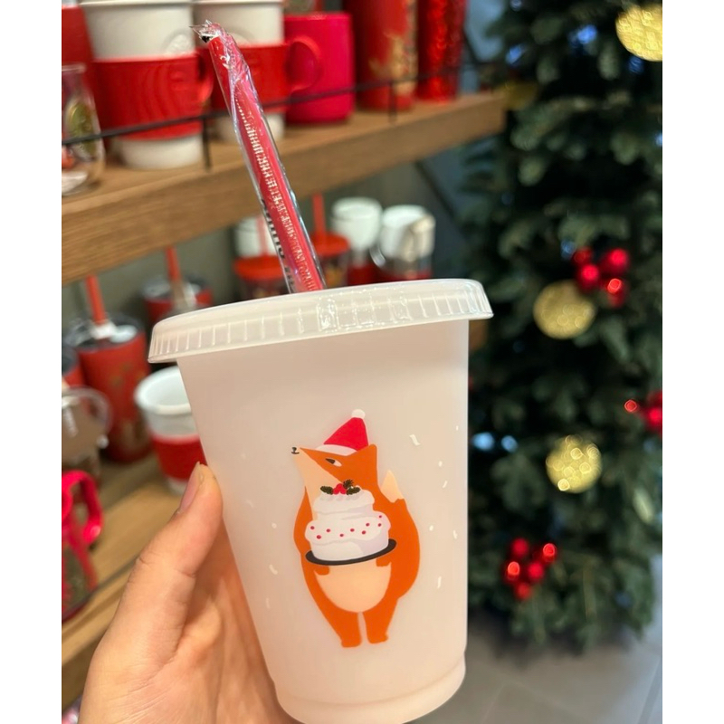 [Chính hãng] Ly nhựa đổi màu Starbucks Christmas 2024 Color changing