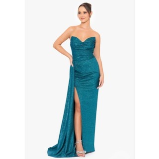 Đầm dạ hội dài lấp lánh vnxk dư Blondie Nites