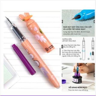 Bút Thỏ thần thánh xóa được, Bút nét thanh đậm dành cho học sinh tiểu học