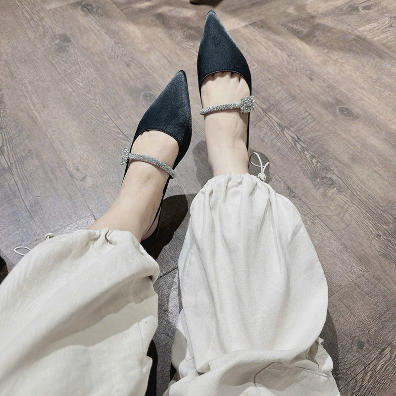 SANDAL BÚP BÊ QUAI ĐÁ  FORM NHỎ MANG NÂNG LÊN 1 SIZE GIÚP SHOP) - GIÀY DÉP QUỲNH PÉ