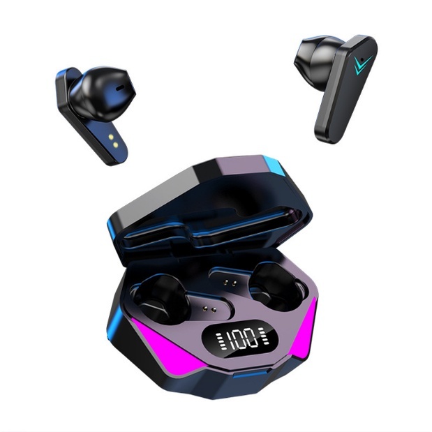 Tai Nghe Gaming X15 Bluetooth 5.1 Không Dây Giảm Tiếng Ồn Cảm Ứng Điều Khiển Vân Tay Âm Thanh Tốt Bảo Hành 12 Tháng