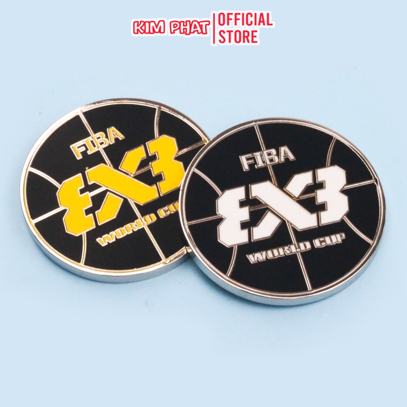 Đồng Xu Trọng Tài Bóng Rổ Cao Cấp FIBA WC - Có Hộp Đựng - EX3 | Shopee ...