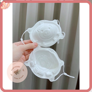 Set 3 Cái Khẩu Trang Gấu 3D Cho Bé Sơ Sinh Noppi Mask