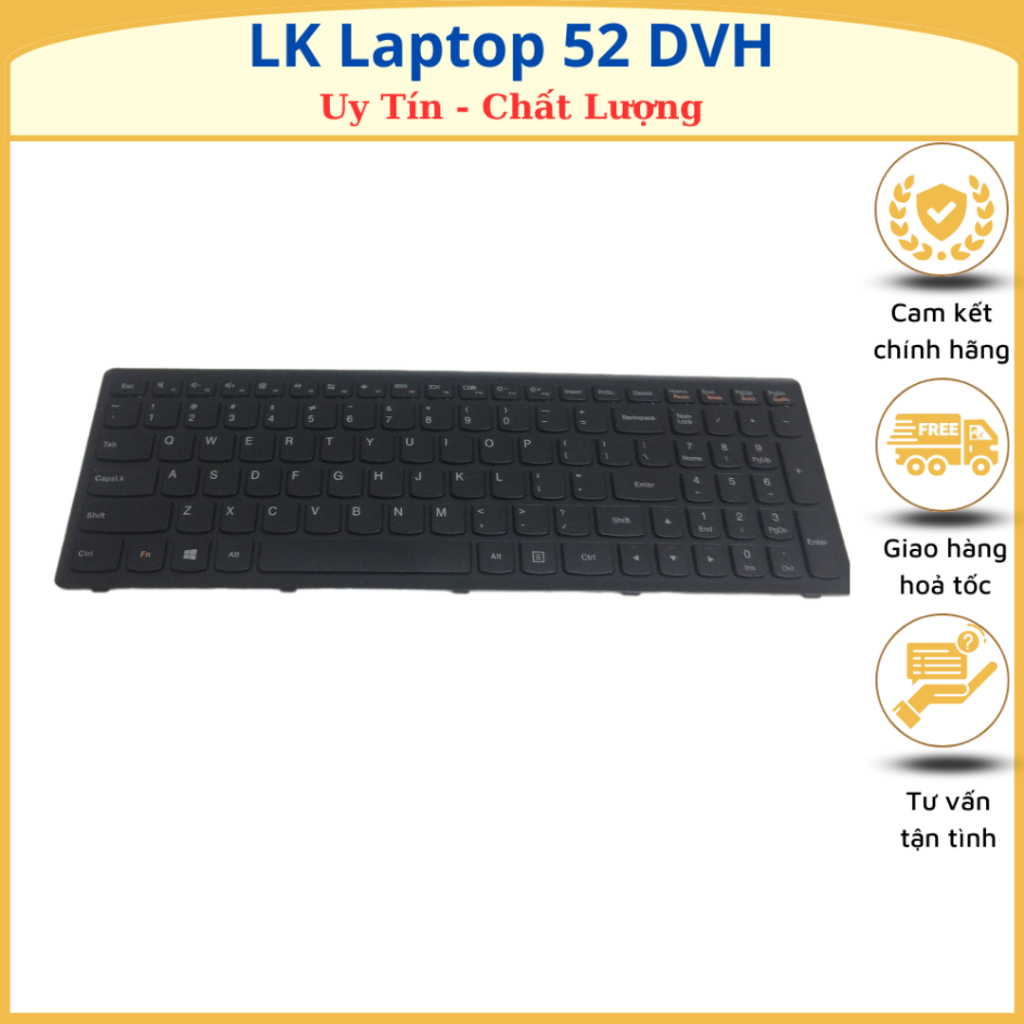 Bàn Phím Cho Laptop Lenovo G500S G505S - Hàng Zin New Seal TEEMO PC KEY1292
