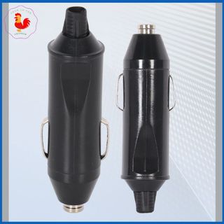 Đầu tẩu đực ô tô 12V 24V có cầu chì dùng cho bơm lốp ô tô 20A