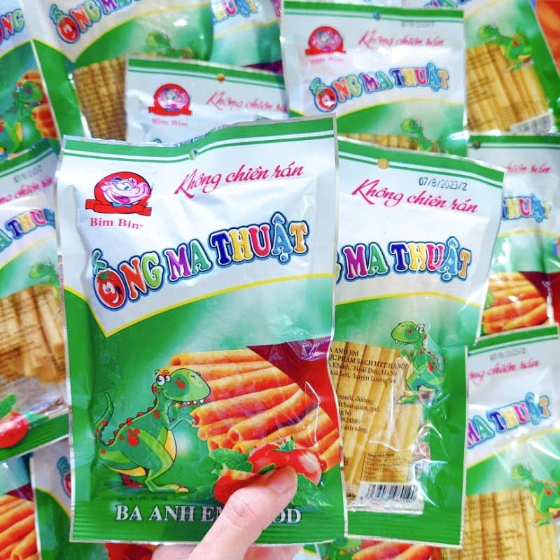 Snack ống ma thuật bịch 50 gói ( 26g x 50 gói)