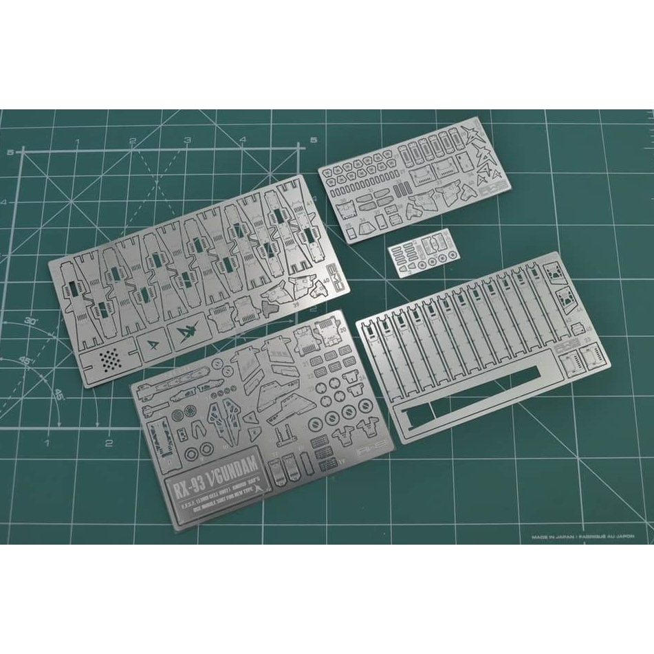 PHỤ KIỆN MOD AW9 - S003 - PHOTO ETCH NÂNG CẤP CHO 1/144 RG RX-93 NU MÔ ...