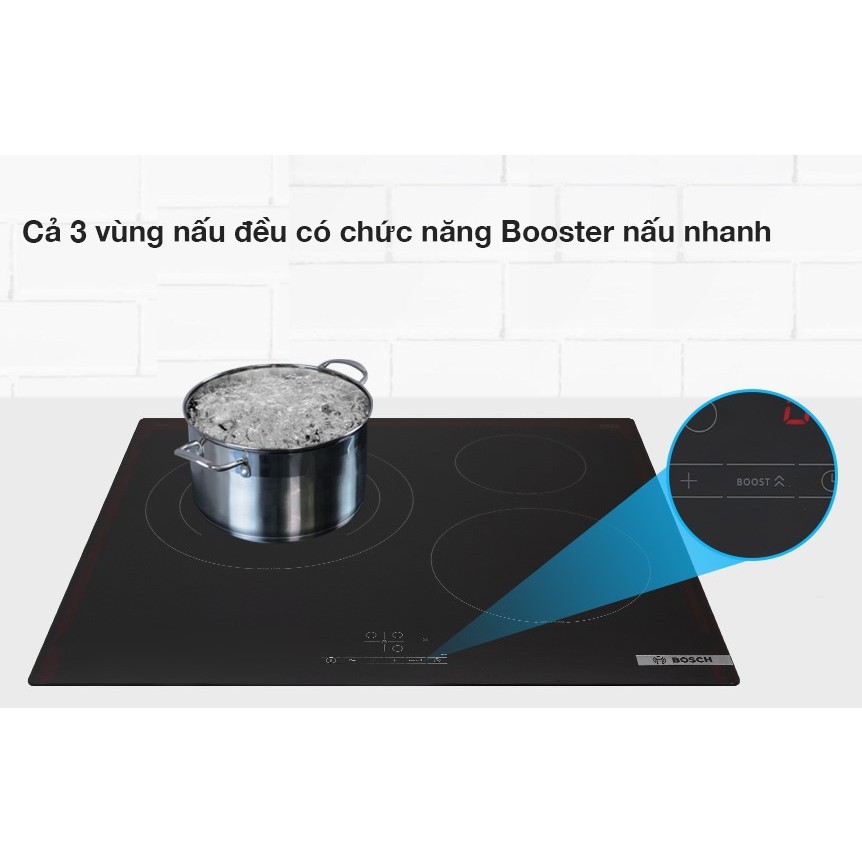 Bếp Từ BOSCH PUJ61RBB5E Seri 4, Bếp Từ Bosch 3 Vùng Nấu, | Shopee Việt Nam
