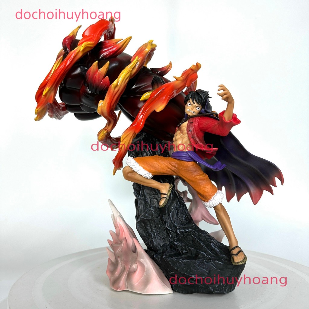 Mô Hình One Piece Nhân Vật Monkey D Luffy Gear 3 Red Rock cao 30 cm ...