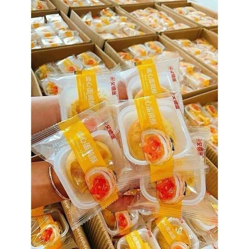 Thùng 2,5kg bánh trứng muối tan chảy ĐÀI LOAN (46-48cái)