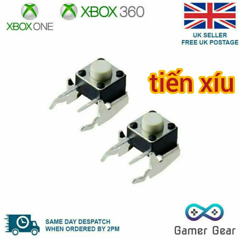 set 2 NÚT LB,RB THAY THẾ TAY xbox one, XBOX360 Nút thay thế tay XboxOne ...