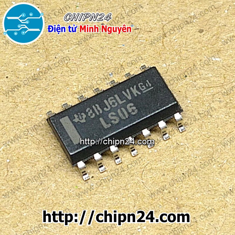 [1 con] (SOP) IC Dán 7406 74LS06 SOP-14 Hàng Tốt TI (SMD) (SN74LS06DR ...