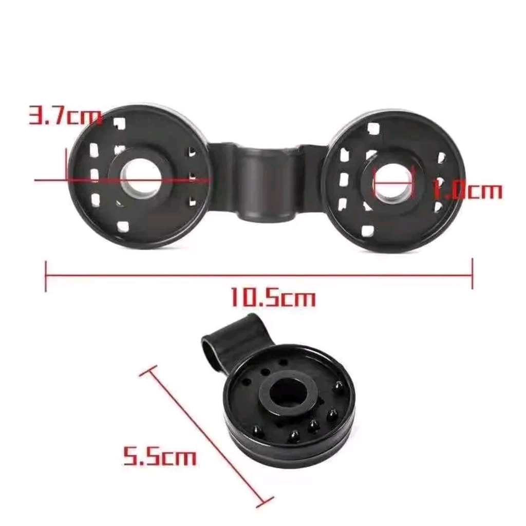 (LOẠI DÀY) Bộ 50 Móc Kẹp Lưới Bạt Che Nắng Nhiều Đinh Cao Cấp ★NÚT ĐEN KẸP RÈM★
