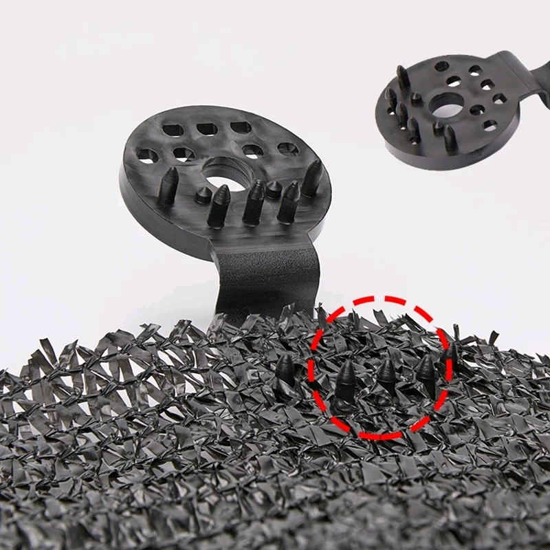 (LOẠI DÀY) Bộ 50 Móc Kẹp Lưới Bạt Che Nắng Nhiều Đinh Cao Cấp ★NÚT ĐEN KẸP RÈM★