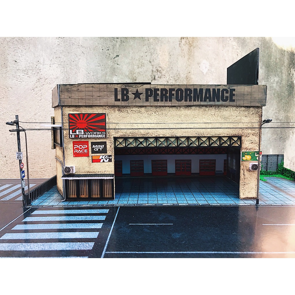 Sa bàn cho xe 1/64 garage LBW