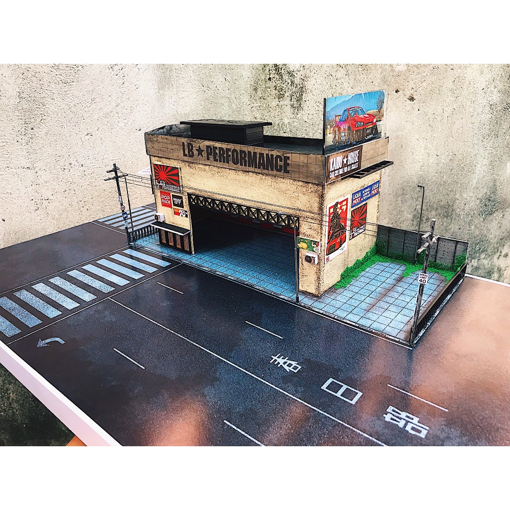 Sa bàn cho xe 1/64 garage LBW
