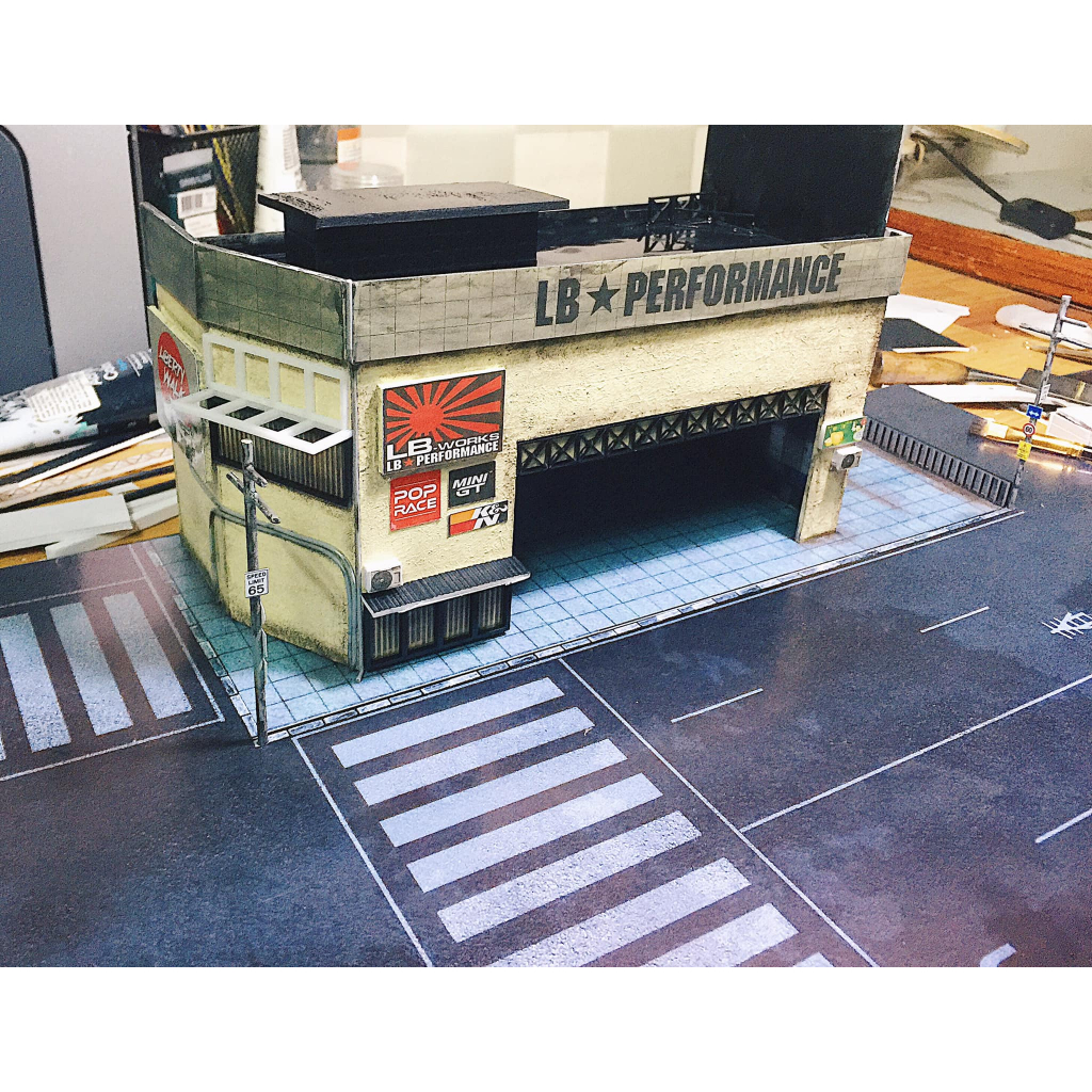 Sa bàn cho xe 1/64 garage LBW