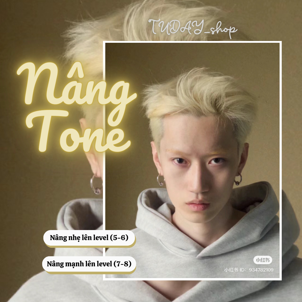 Thuốc NÂNG TONE Tóc - Nâng Tông Sáng, Nâng Nhẹ, Nâng Mạnh, Hỗ Trợ Nhuộm Tóc Chuẩn Màu | Tudayhair, Tudayhairs
