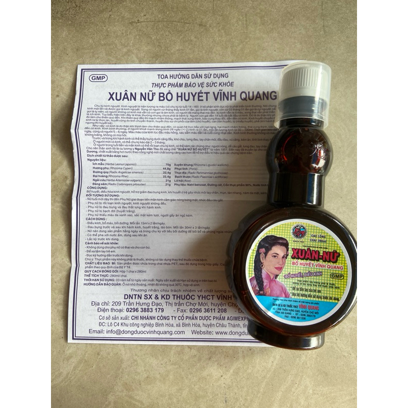 Xuân Nữ Bổ Huyết Vĩnh Quang