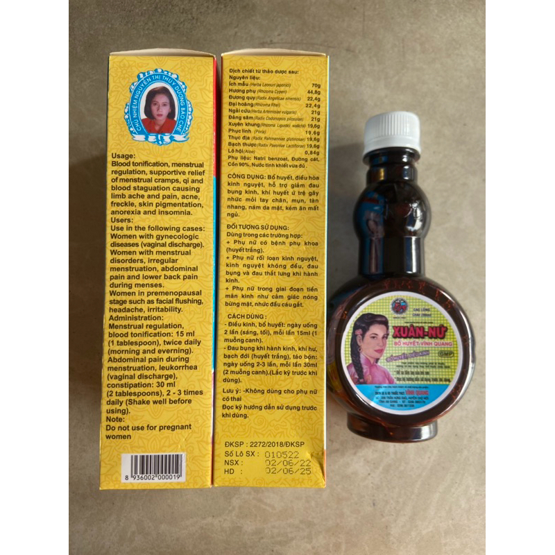 Xuân Nữ Bổ Huyết Vĩnh Quang